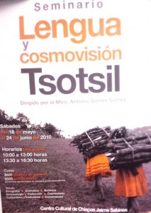 Seminario de Lengua y Cosmovisión Tsotsil